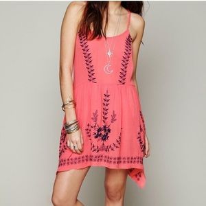 Free People Meadows of Medallion Slip Dress